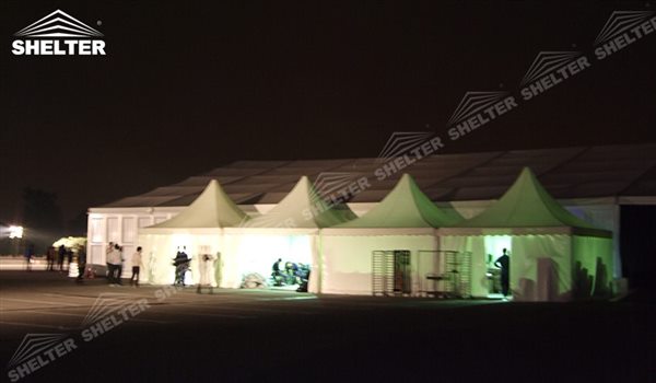 SHELTER Pagoda Tent - Top Marquee - Chinese Hat Tents - Pinnacle Marquees -13