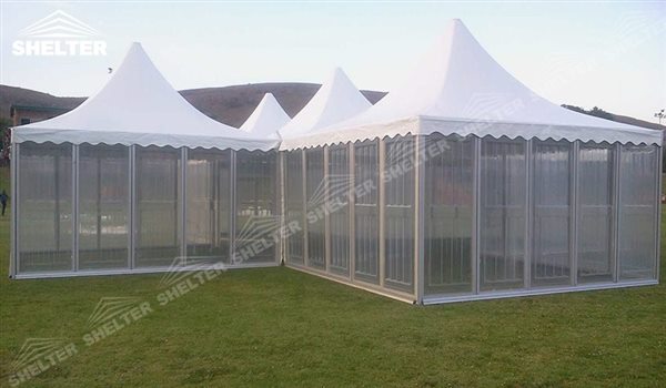 SHELTER Pagoda Tent - Top Marquee - Chinese Hat Tents - Pinnacle Marquees -16