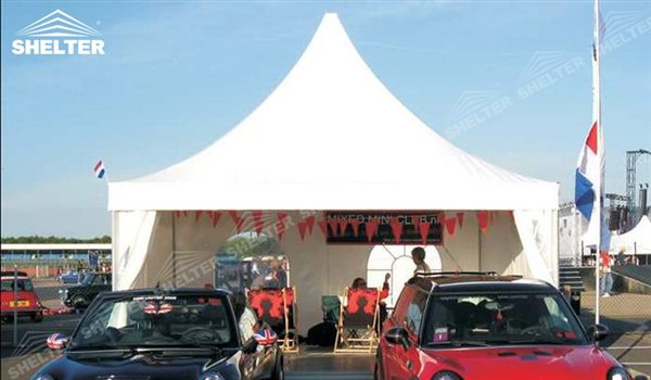 SHELTER Pagoda Tent - Top Marquee - Chinese Hat Tents - Pinnacle Marquees -17