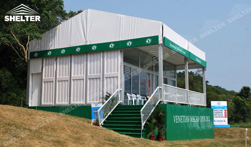 Small Tent for Golf Open-ABS Solid Wall-37