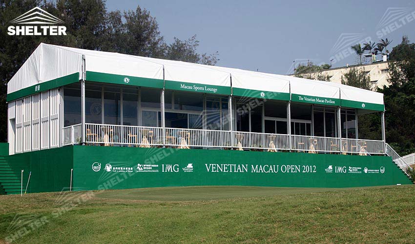 Small Tent for Golf Open-ABS Solid Wall-37