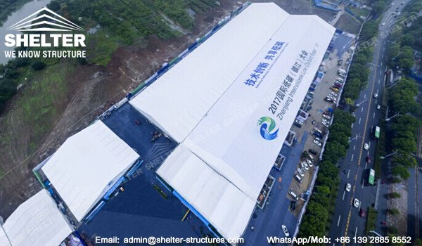 50m Span Expo Marquees for Sale - Our Exhibition Marquee Structures - Large Event Tents for Expo - Shelter Tent (1)