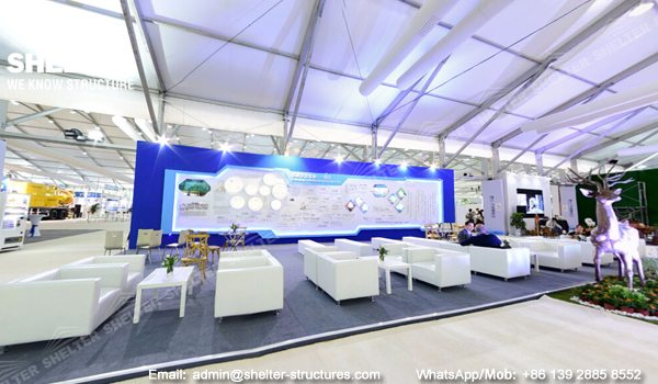 50m Span Expo Marquees for Sale - Our Exhibition Marquee Structures - Large Event Tents for Expo - Shelter Tent (10)