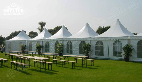 SHELTER Pagoda Tent - Canopy Tent - Gazebo Tents - High Peak Marquee - Top Marquees (7)