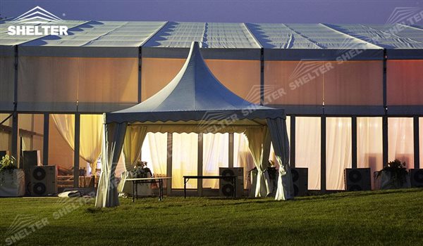 SHELTER Pagoda Tent - Top Marquee - Chinese Hat Tents - Pinnacle Marquees -2